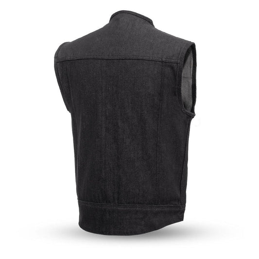 FIM651DM-Murdock - Men's Motorcycle Denim Vest