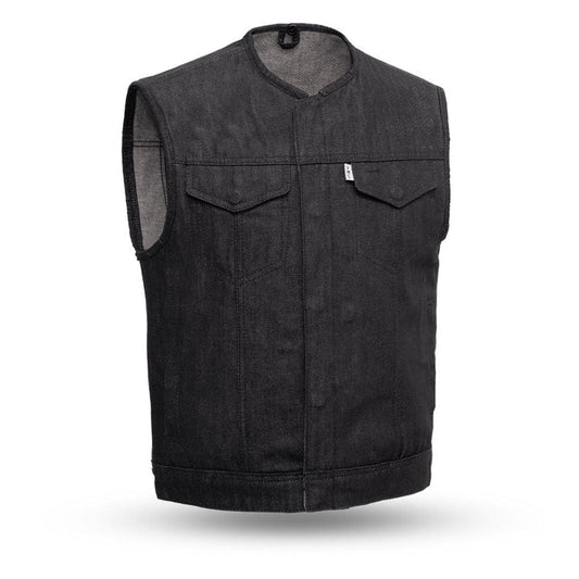 FIM651DM-Murdock - Men's Motorcycle Denim Vest
