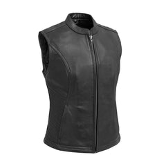 FIL584CDM-Nina Women's Motorcycle Leather Vest