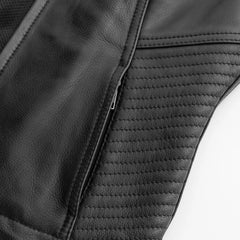 FIL584CDM-Nina Women's Motorcycle Leather Vest
