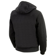 NexGen Heat Women’s Black Heated Hoodie Jacket, – Front Zipper Insulated Thermal Wear