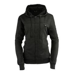 Nexgen Heat MPL2717DUAL Women's Black Heated Hoodie w/ Dual Power Technology - Jacket for Winter w/ Battery Pack
