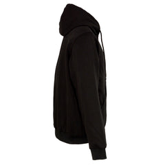 Nexgen Heat Men’s Black Heated Hoodie Jacket – Winter Motorcycle Riding Gear for Cold Outdoors MPM1713SET
