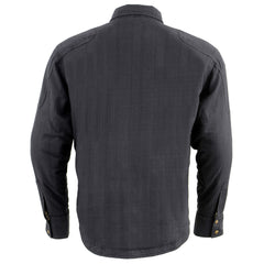 NexGen NXM1715SET Men's 'Scorcher' Classic Heated Black Denim Jacket (Rechargeable Battery Pack Included)