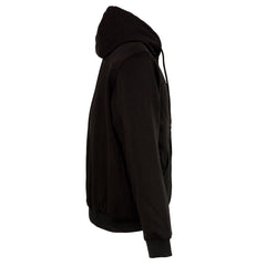 Nexgen Heat NXM1717DUAL Men's Black Heated Hoodie w/ Dual Power Technology - Biker Jacket for Winter w/Battery Pack