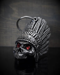 BB-74 Indian Skull Diamond Bell