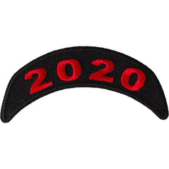 P6712 22 Upper Red Rocker Patch