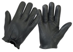 Highway Hawk Men's Leather Gloves