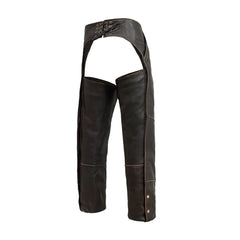 FIM840CDM-BRNB-Patriot Chaps with Snap Out Liner - Unisex