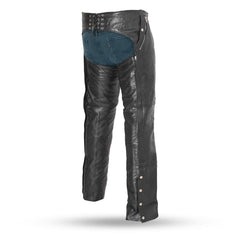 FIM840CDM-BRNB-Patriot Chaps with Snap Out Liner - Unisex