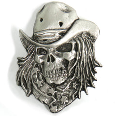 Milwaukee Leather PNA1012 Skull and Cross Bones Pin