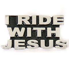 Milwaukee Leather I Ride With Jesus Pin PNA1076