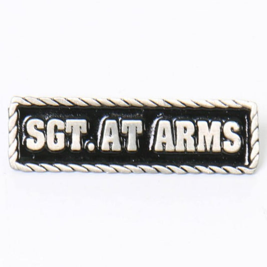 Milwaukee Leather PNA1092 Sgt. At Arms Pin