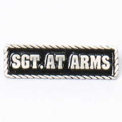 Milwaukee Leather PNA1092 Sgt. At Arms Pin