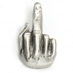 Milwaukee Leather PNA1128 Middle Finger Pin