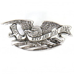 Milwaukee Leather PNA1201 Keep and Bear Arms Pin