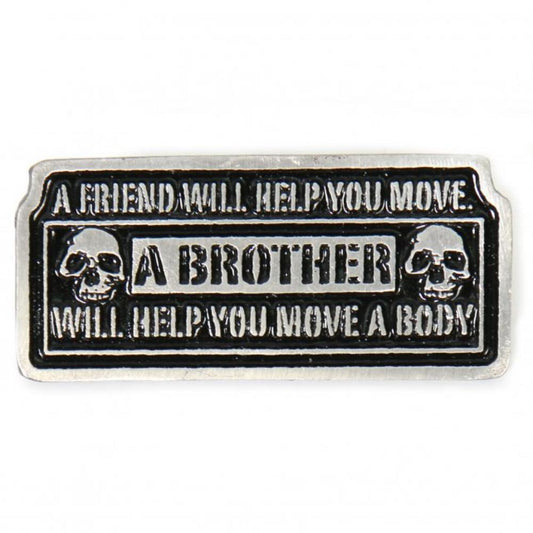 Milwaukee Leather PNA1212 A Friend Will Help You Move Pin