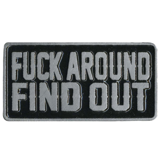 Milwaukee Leather Fuck Around Find Out Pin PNA1303