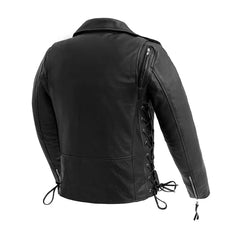 FIL150CDMZ-Popstar - Women's Motorcycle Leather Jacket