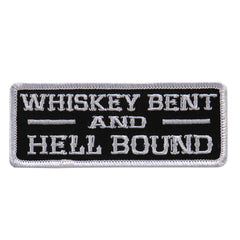 Hot Leathers Whiskey Bent 4"x2" Patch