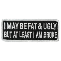 Hot Leathers Fat And Ugly 4 X 1.5" Embroidered Patch PPW1274