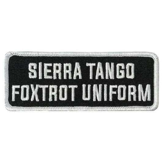 Hot Leathers Seirra Tango 4 X 1.5" Embroidered Patch PPW1297