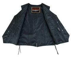 Enchantia Women's leather motorcycle vest