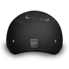 D6-PS D.O.T. DAYTONA SKULL CAP - W/ PISTONS SKULL