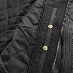 FIM431CDMZ-BLK- Raptor Men's Motorcycle Leather Jacket
