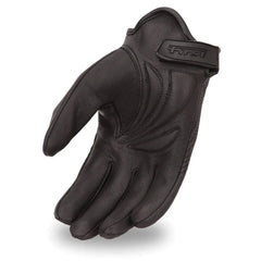 FI132GEL-Roadway - Men's Leather Motorcycle Gloves