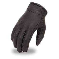 FI132GEL-Roadway - Men's Leather Motorcycle Gloves