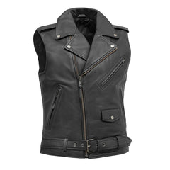FIM681CDM-Rockin - Men's Motorcycle Leather Vest