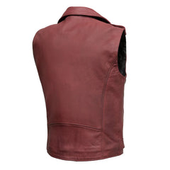 FIM682CDM-Roller - Men's Motorcycle Leather Vest