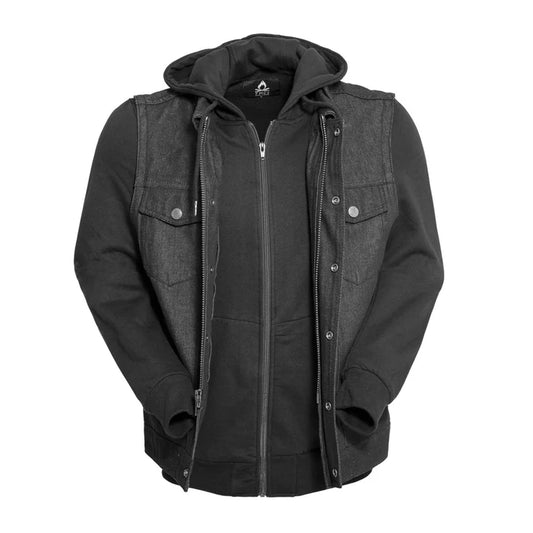 FIM697DMH-Rook - Men's Motorcycle Denim Vest