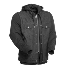 FIM697DMH-Rook - Men's Motorcycle Denim Vest