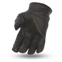 FI211-BLK-Roper Men's Motorcycle Leather Gloves