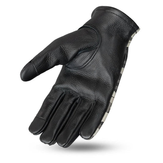 FI211-CMF-Roper Men's Motorcycle Leather Gloves