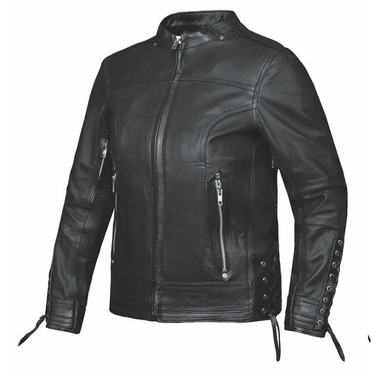 Sandy - Women's Leather Motorcycle Jacket