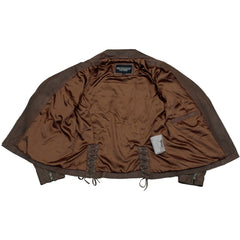 Milwaukee Leather Vintage SFL2812 Women's Brown Leather Moto Style Fashion Jacket