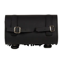 Milwaukee Performance SH498 Black PVC Large Two Buckle Fringed Tool Bag for Motorcycles