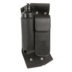 Milwaukee Leather SH591RT Black Left or Right Side Crash Bar Bag with Water Bottle Holder