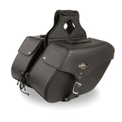Milwaukee Performance SH668ZB Black Large Zip-Off Single Strap PVC Throw Over Saddlebags