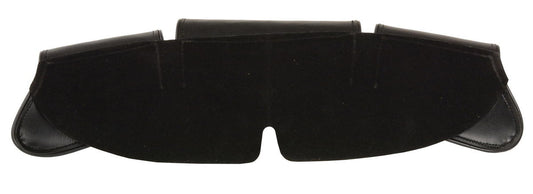 Milwaukee Leather Performance SH67104 Black Triple Pocket PVC Travel Windshield Bag