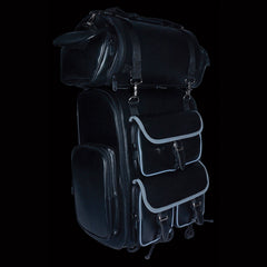 Milwaukee Performance SH672 X-Large Black PVC 2-Piece Motorcycle Touring Pack with Reflective Piping