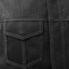 FIM689MESH-BBLK-Sharp Shooter Moto Mesh Men's Motorcycle Vest
