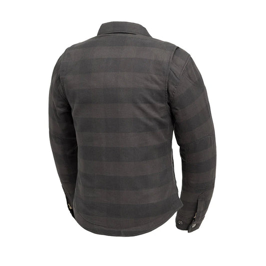 FIL302FNL-Sophia Women's Motorcycle Flannel Shirt