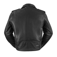 FMM200BMP-BLK-Superstar Men's Motorcycle Leather Jacket