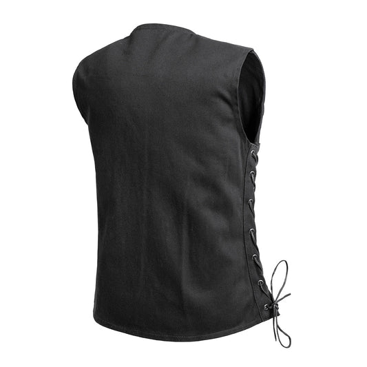FIL519TWILL-Tiff Women's Motorcycle Twill Vest