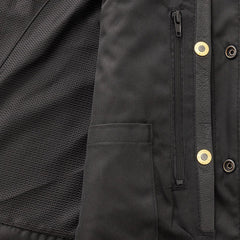 FIM630CFD-Top Biller Men's Motorcycle Western Style Leather Vest