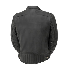 FIM288CHRZ-Top Performer Men's Motorcycle Leather Jacket